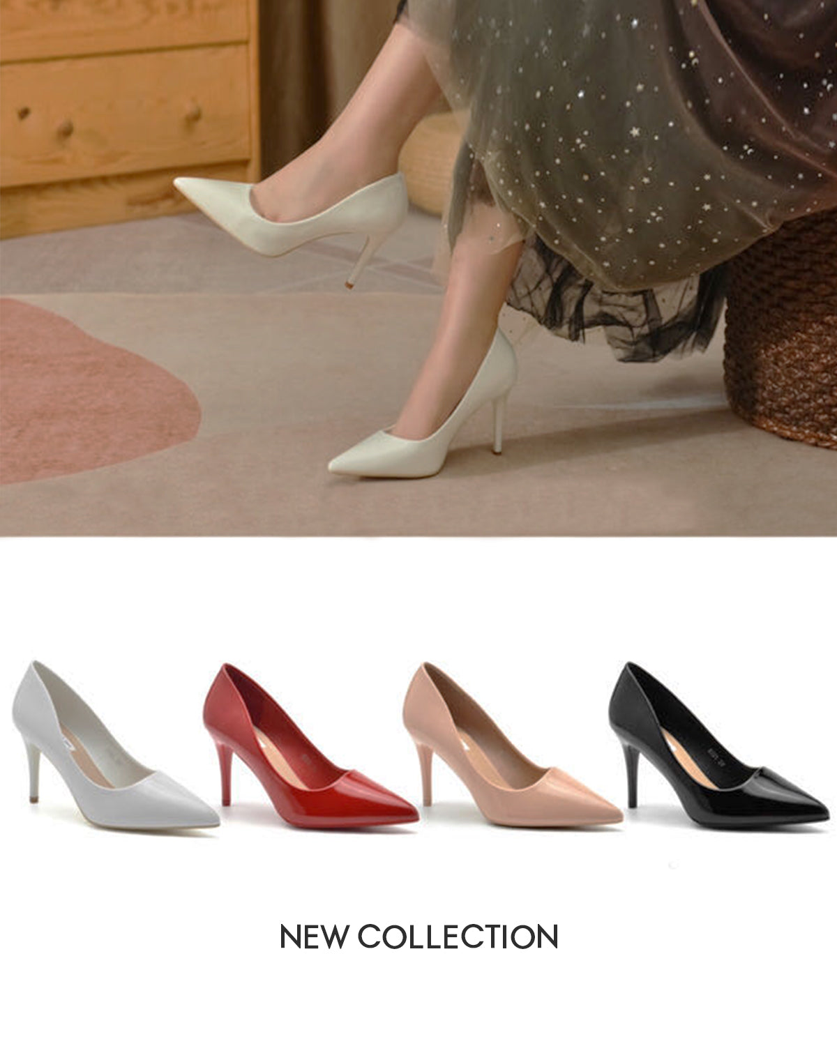 DÉCOLLETÉ DONNA TACCO MEDIO CLASSICO