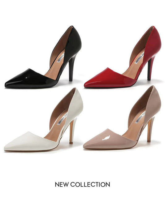 DÉCOLLETÉ DONNA PUNTA SQUADRATA E TACCO SLIM