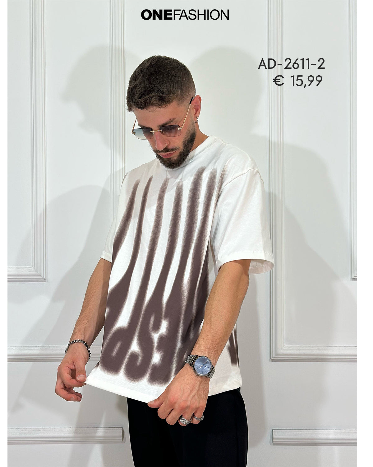 T-SHIRT UOMO STAMPA GRAFICA “RESPECT”