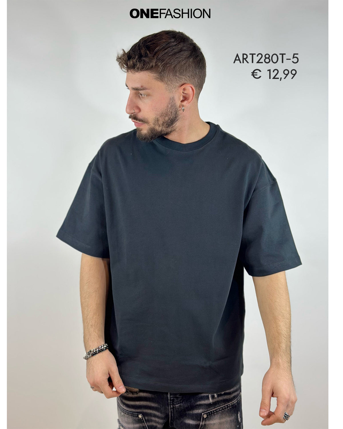 T-SHIRT UOMO BASIC FIT OVERSIZE