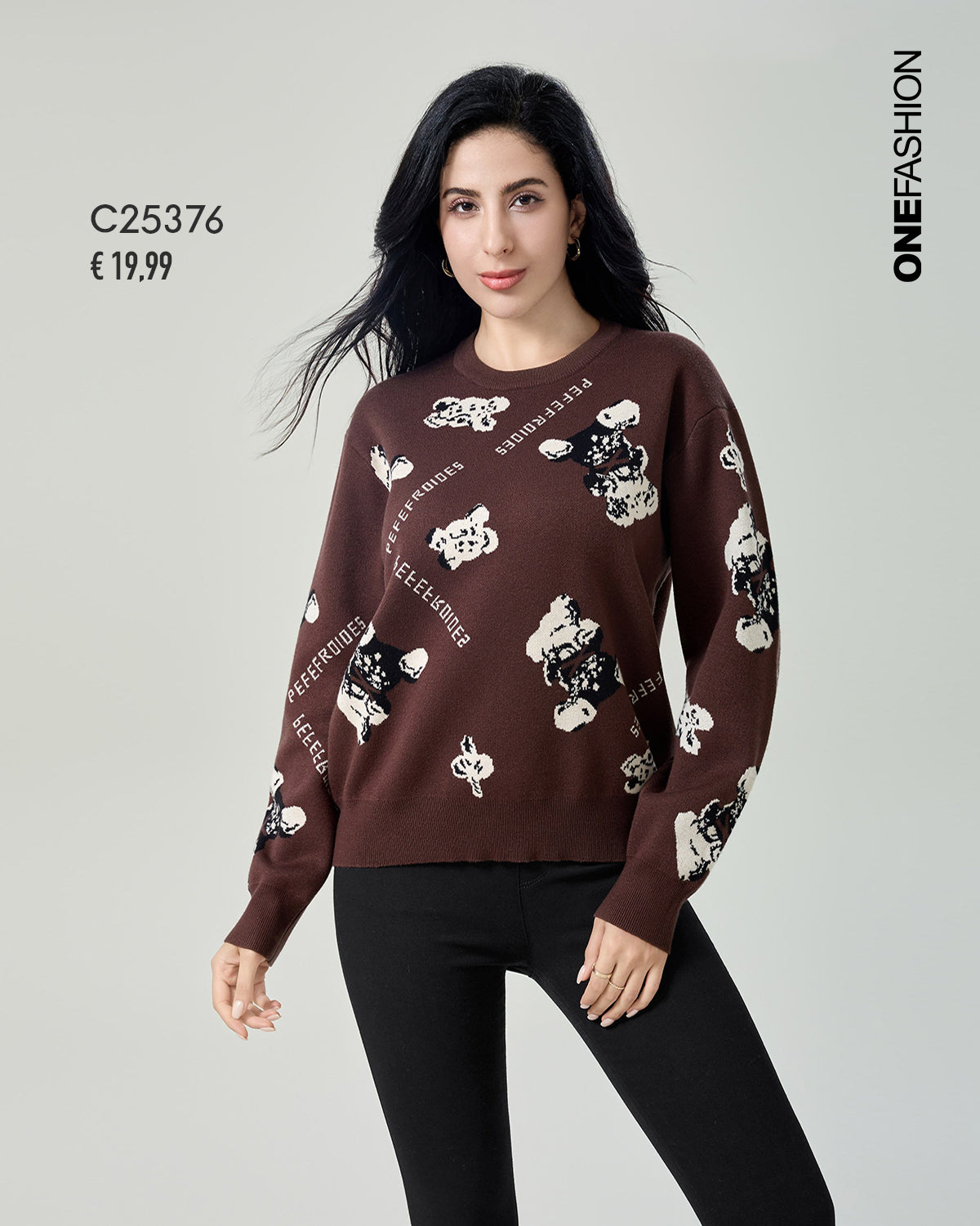 MAGLIA CON STAMPA PLAYFUL