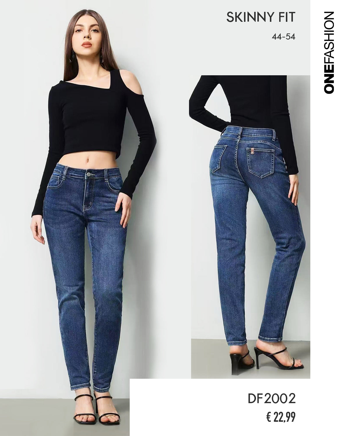JEANS SKINNY PUSH-UP CLASSICO