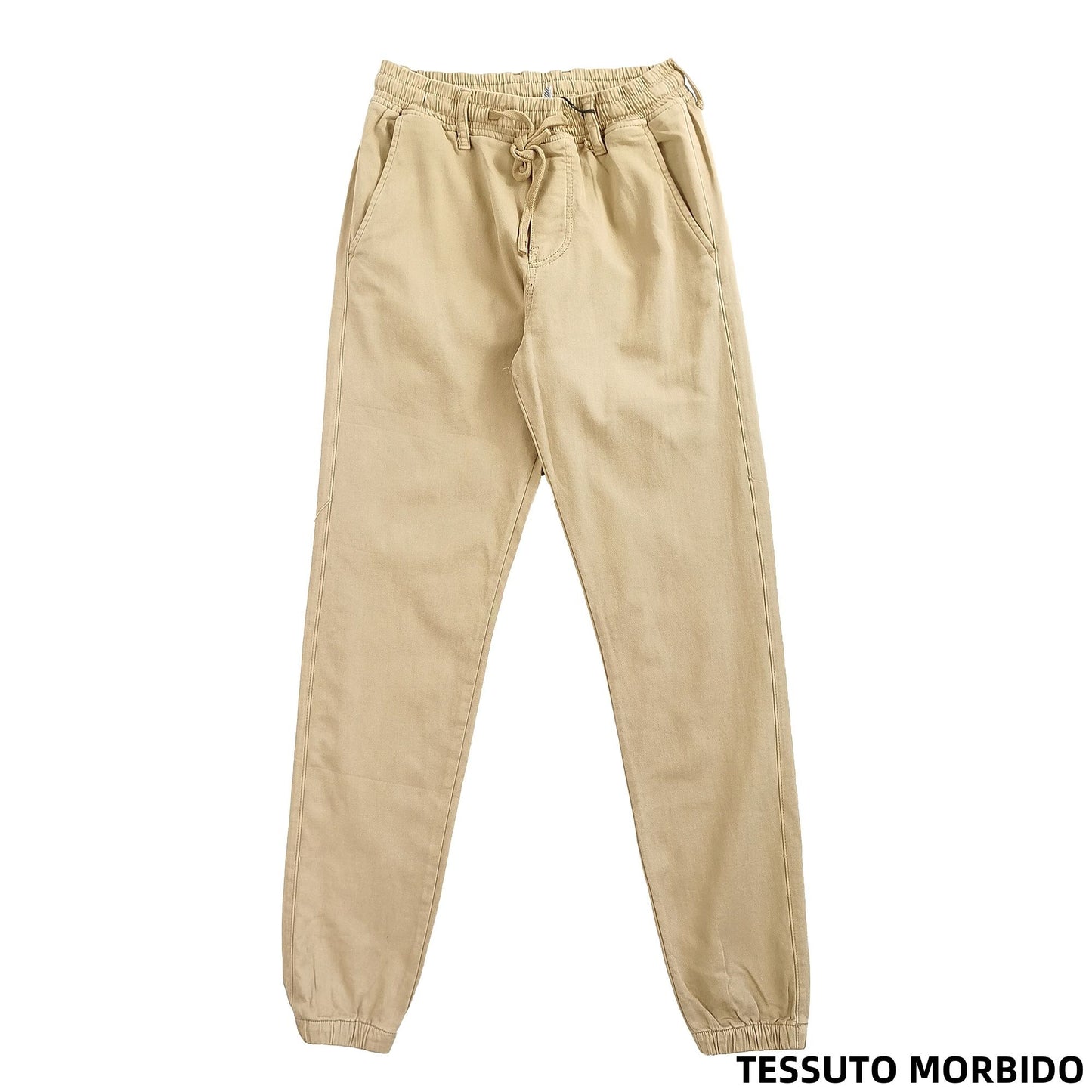 PANTALONE JOGGER UOMO BASICO CON COULISSE