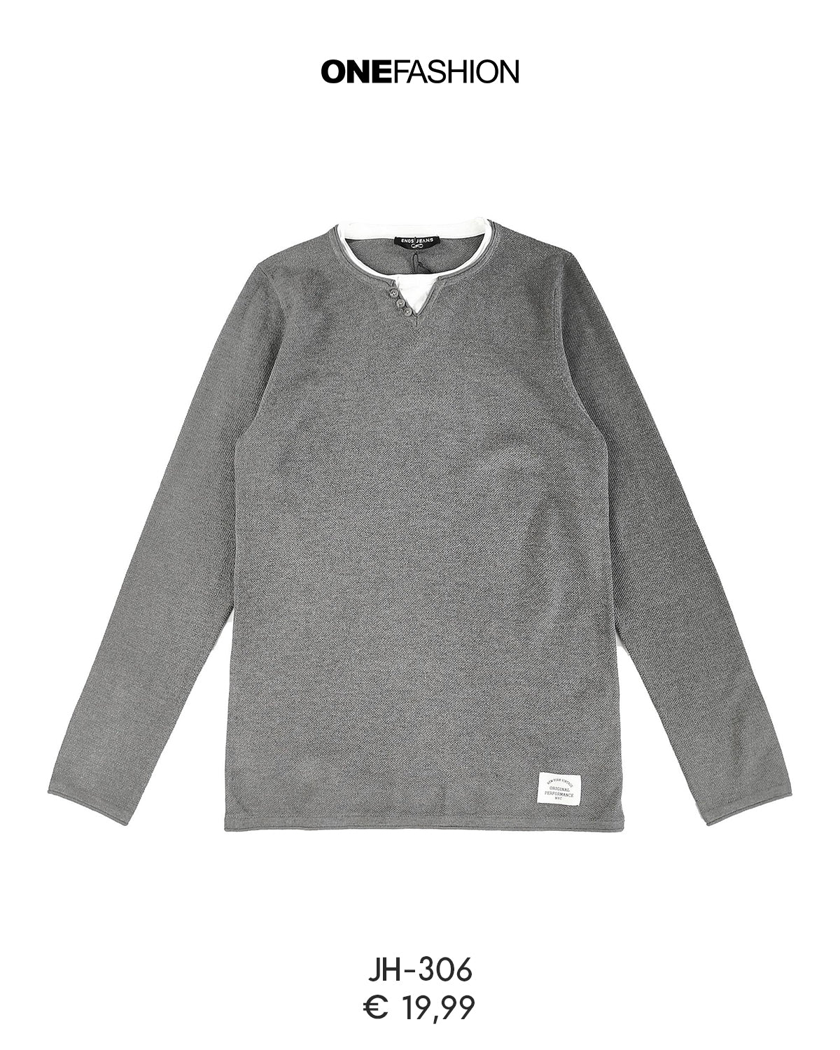 MAGLIA GIROCOLLO UOMO