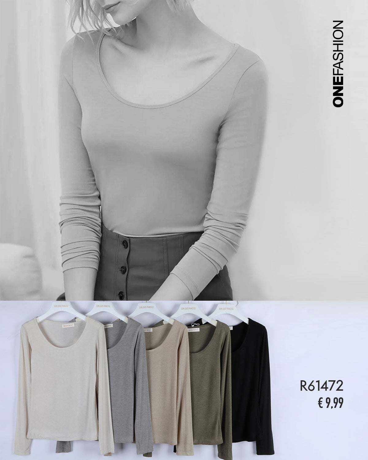 MAGLIA SCOLLO TONDO MORBIDA