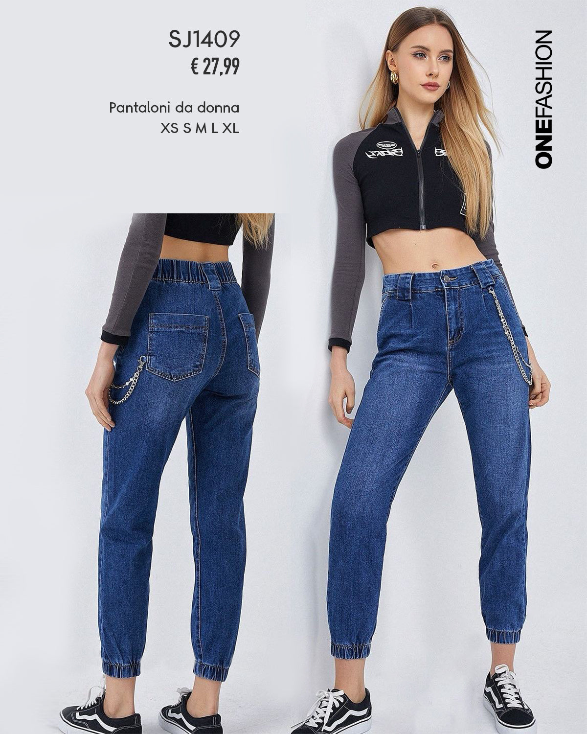 JEANS HIGH WAIST MOM FIT