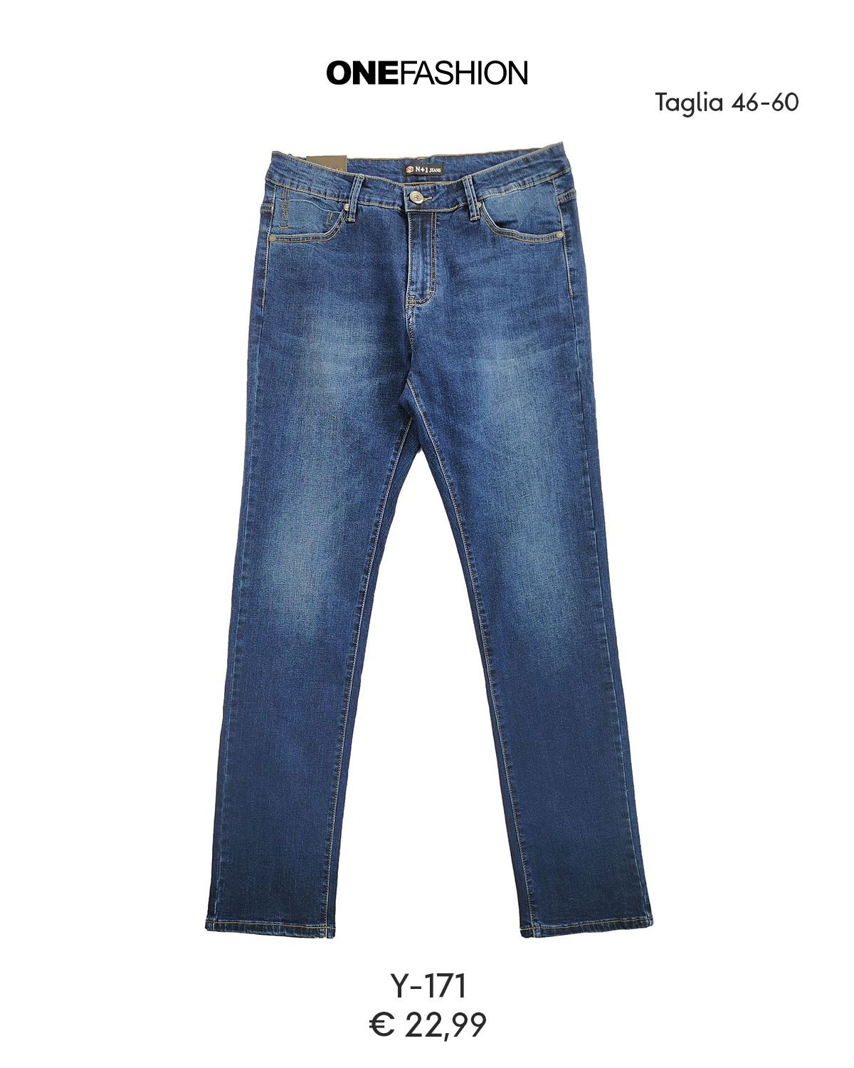 JEANS SLIM BLU UOMO