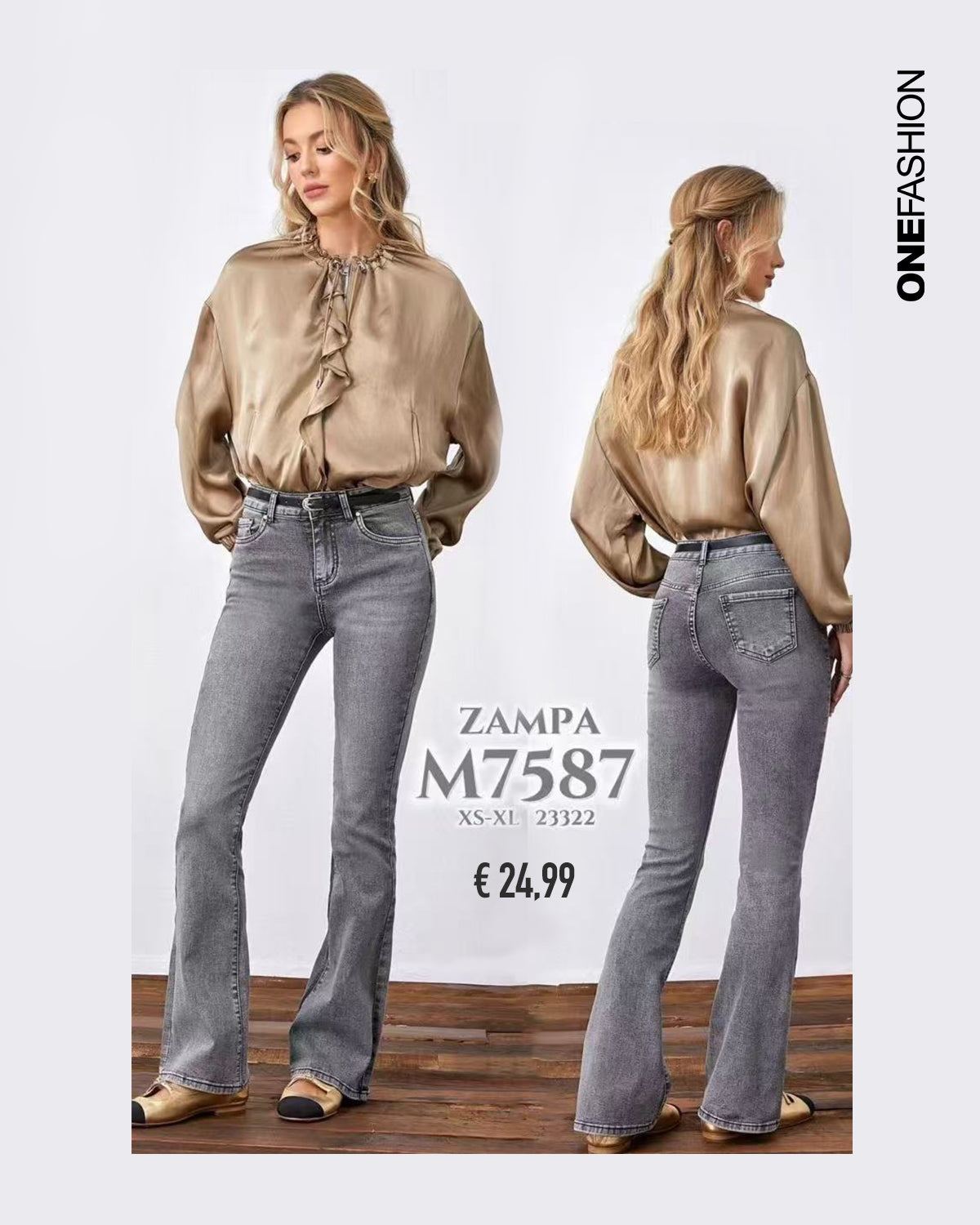 JEANS EFFETTO VINTAGE