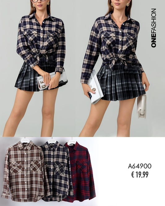 CAMICIA A QUADRI