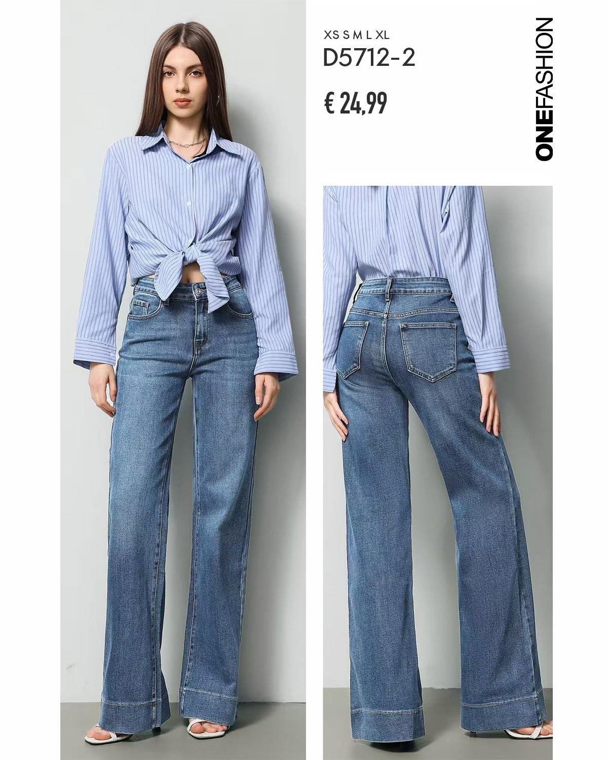 JEANS GAMBA DRITTA CLASSICA