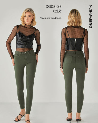 JEANS SUPER SLIM BASIC COLORATI