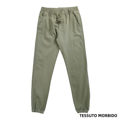 PANTALONE JOGGER UOMO BASICO CON COULISSE