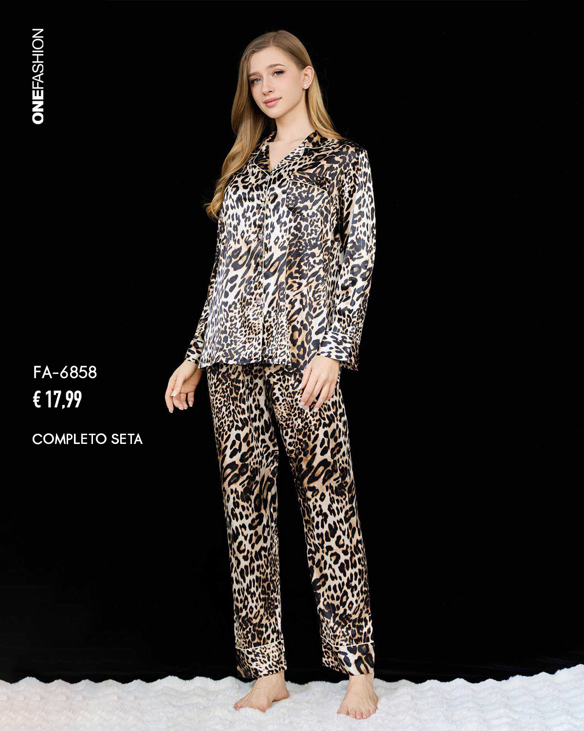 COMPLETO SETA ANIMALIER