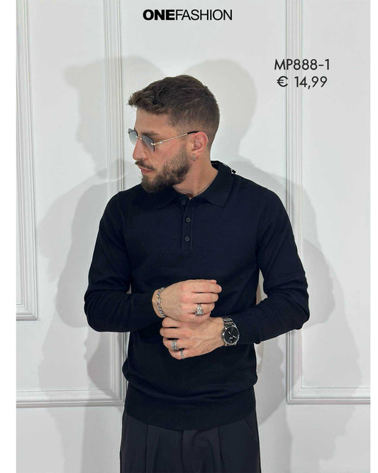 MAGLIONE UOMO COLLO ALTO ZIP