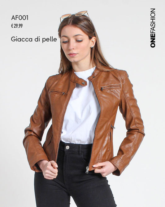 GIACCA CARAMELLO SLIM