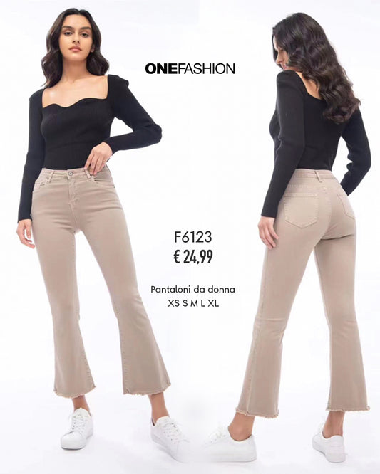 JEANS SKINNY ALBICOCCA