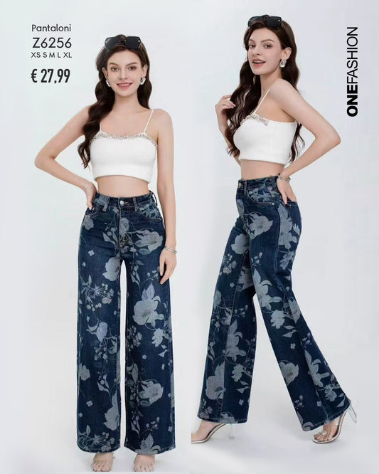 JEANS FLOREALE